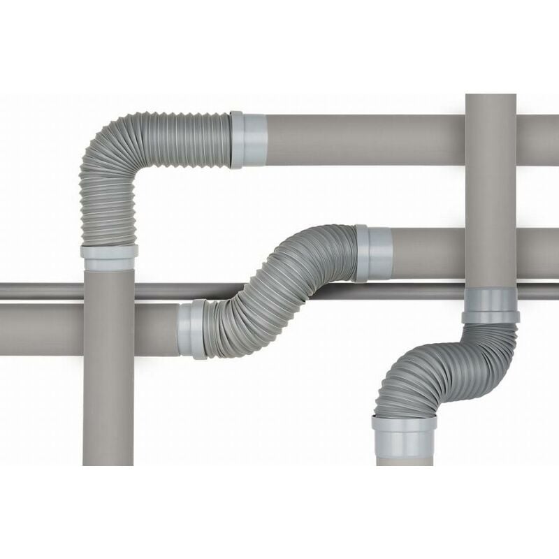 foto del prodotto raccordo di scarico multicoude ceta da l.190 a 290mm 40 mm maschio femmina 211 multi340 mf