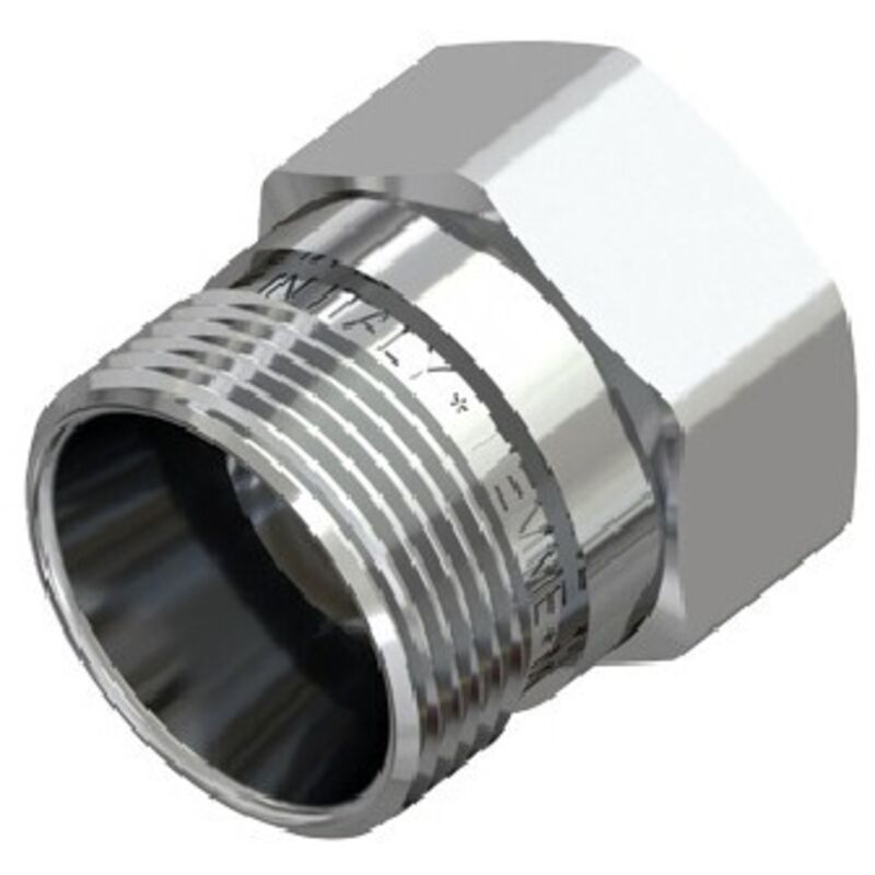 foto del prodotto raccordo diritto femmina cromato 1 2 - 24x19 fil d.16