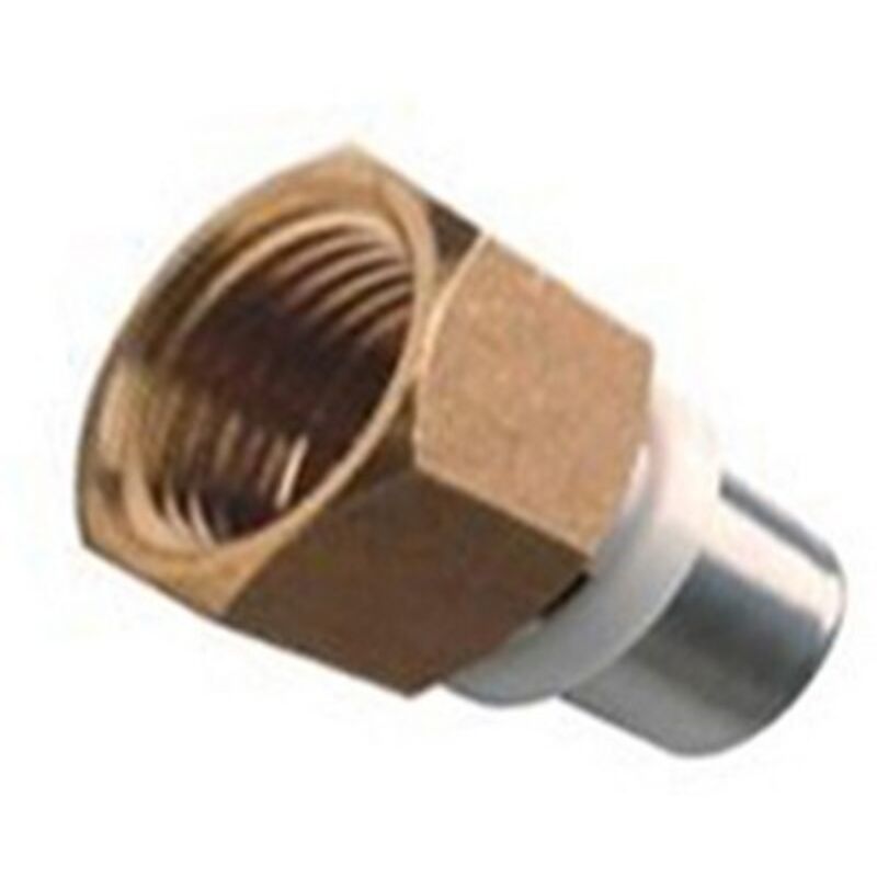 foto del prodotto raccordo diritto femmina ibp a pressare per multistrato 1 2x20 -conf