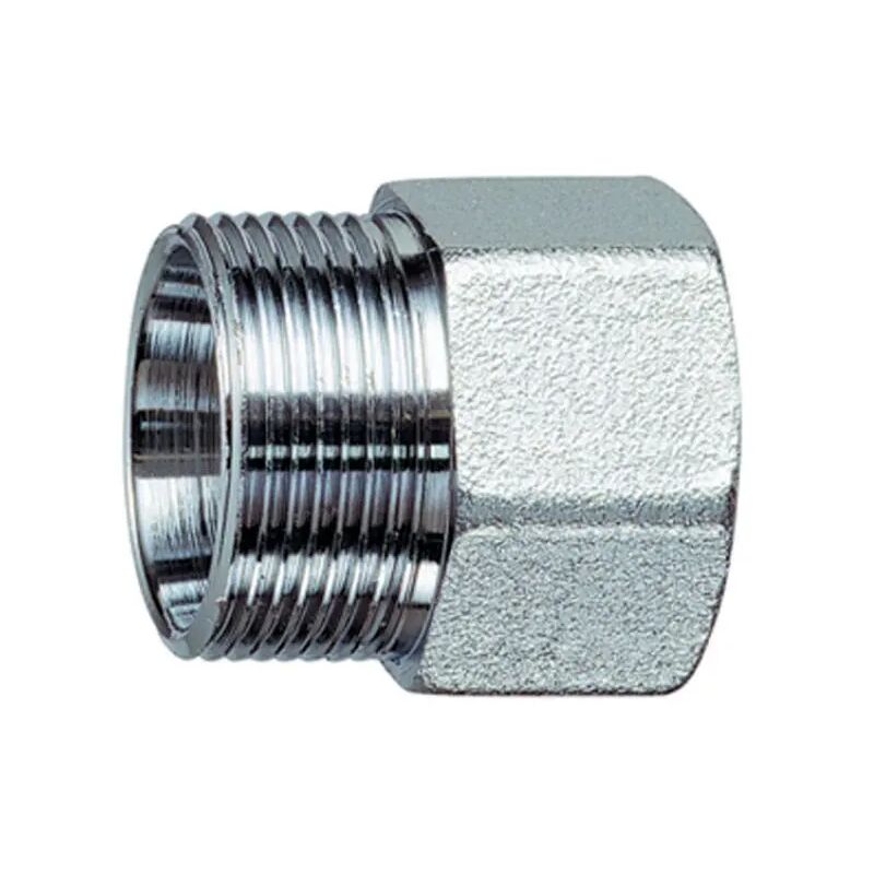 foto del prodotto raccordo diritto femmina in ottone cromato 3 4 18 c kit rame m 24x19 far