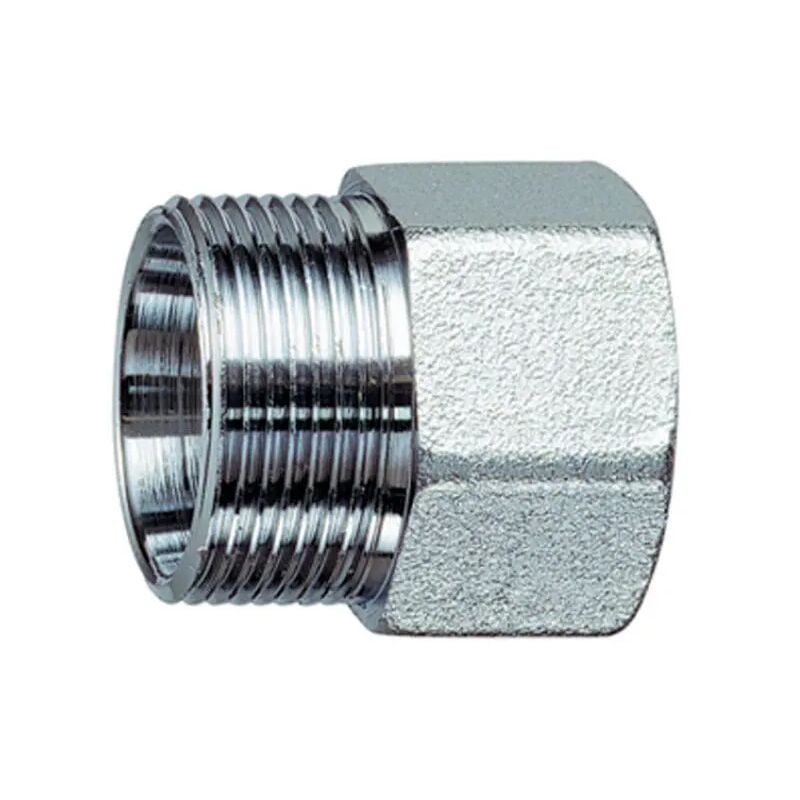foto del prodotto raccordo diritto femmina in ottone cromato 3 4 22 c kit rame m 24x19 far