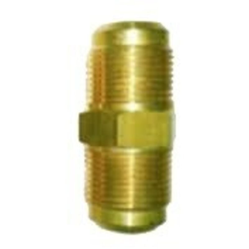 foto del prodotto raccordo diritto in ottone per tubi in rame 3 8x3 8 tecnogas cod. 11331 