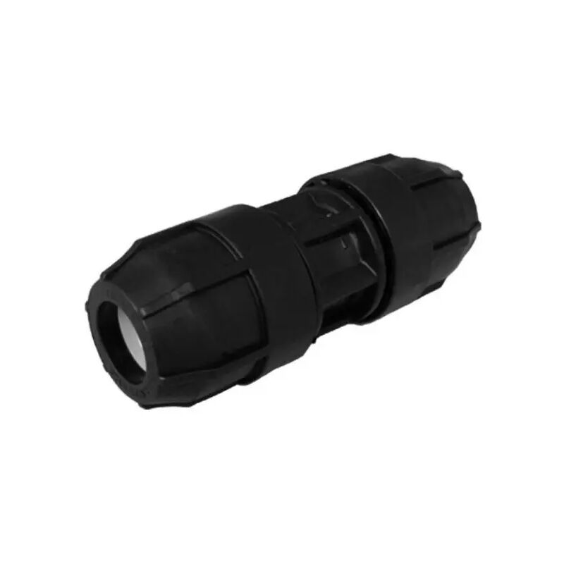 foto del prodotto raccordo diritto intermedio a compressione femmina femmina in polipropilene serie elopress 25 pn16 nupi