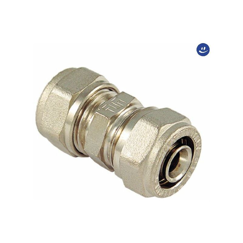 foto del prodotto raccordo diritto intermedio per tubo multistrato modello al-cobrapex 16 tiemme