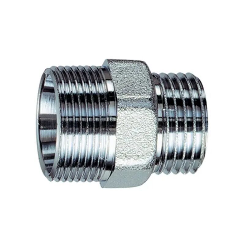 foto del prodotto raccordo diritto maschio in ottone cromato 1 2 m 24x19 far