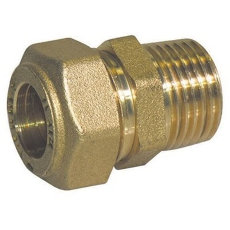 foto del prodotto raccordo diritto o-ring maschio conico tiemme gas 1 2 x 16 -conf