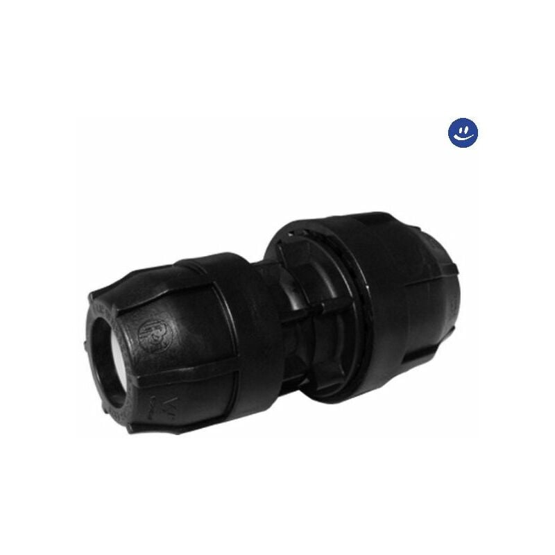 foto del prodotto raccordo diritto ridotto a compressione femmina femmina in polipropilene serie elopress 25x20 pn16 nupi