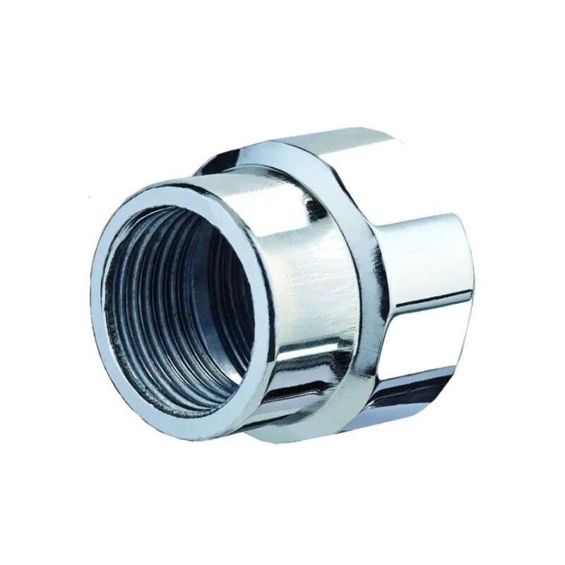 foto del prodotto raccordo diritto ridotto femmina femmina in acciaio zincato 1 2x1 4 raccorderie metalliche