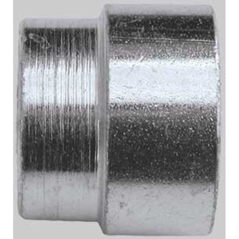 foto del prodotto raccordo diritto ridotto femmina femmina in acciaio zincato 3 8 x1 4 raccorderie metalliche