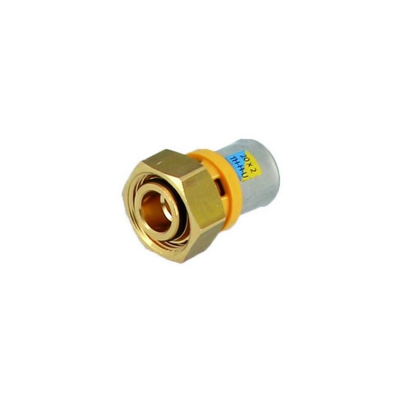 foto del prodotto raccordo diritto sede conica o ring con girello solo uso gas 3 4 x 16