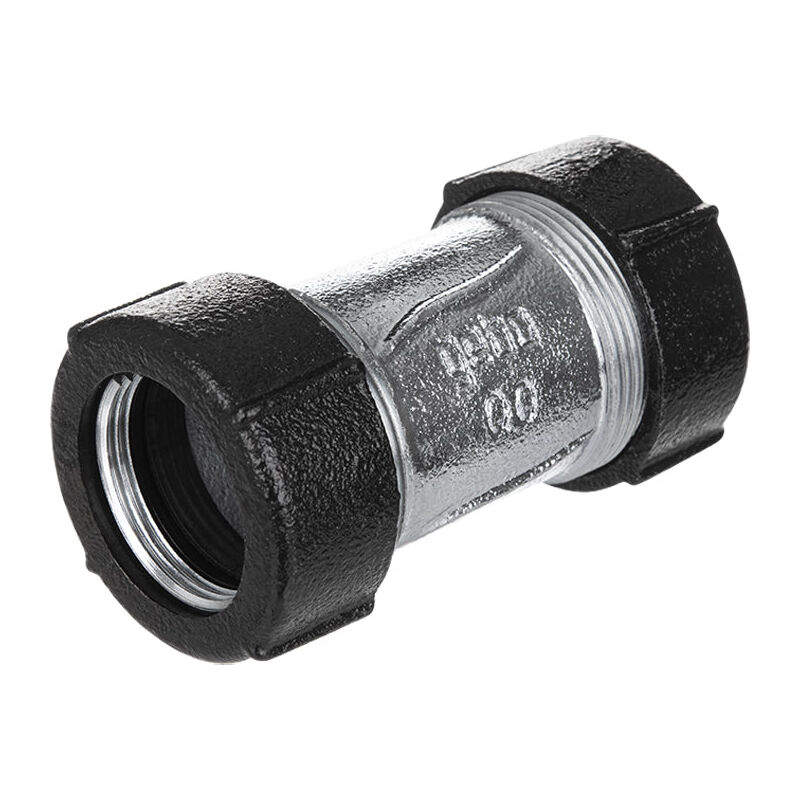 foto del prodotto raccordo doppio a compressione 19,7 21,8 dn 15