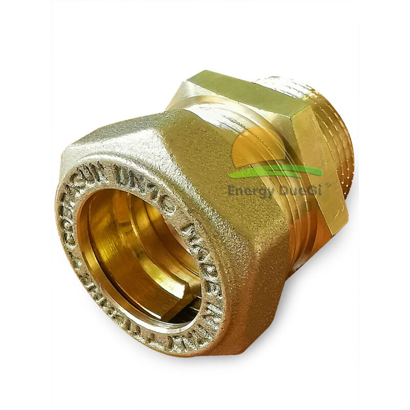 foto del prodotto raccordo dritto ad innesto rapido cobrasun dn16 x 3 4 m per tubo corrugato