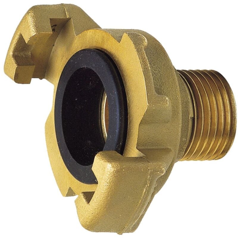 foto del prodotto raccordo express in ottone 41mm - guarnizione nbr - maschio bsp 26x34