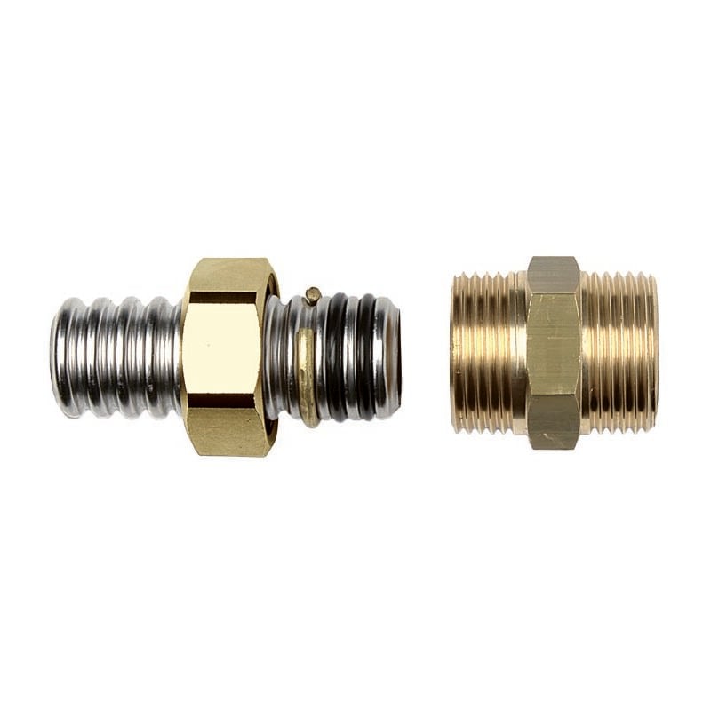 foto del prodotto raccordo filettato m con guarnizioni per gas dn12 x 1 2 m
