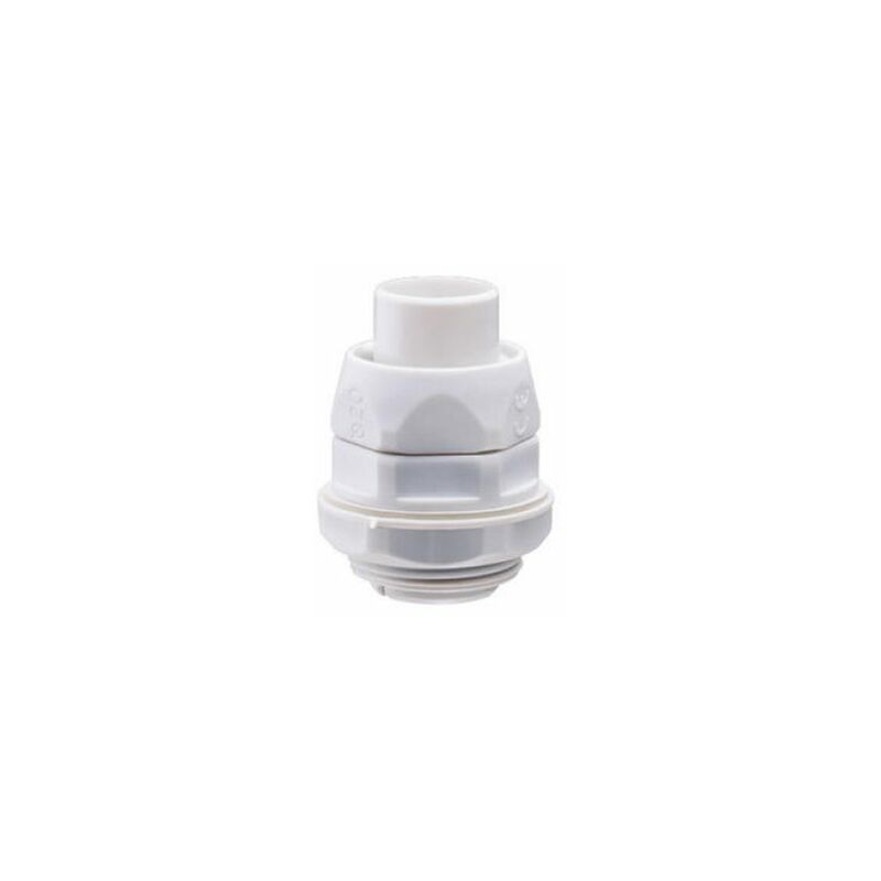 foto del prodotto raccordo girevole diritto ip54 grigioral 7035 diametro guaina 10 mm