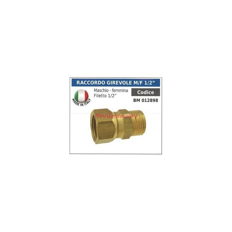 foto del prodotto raccordo girevole m f 1 2 universale irrorazione 012898