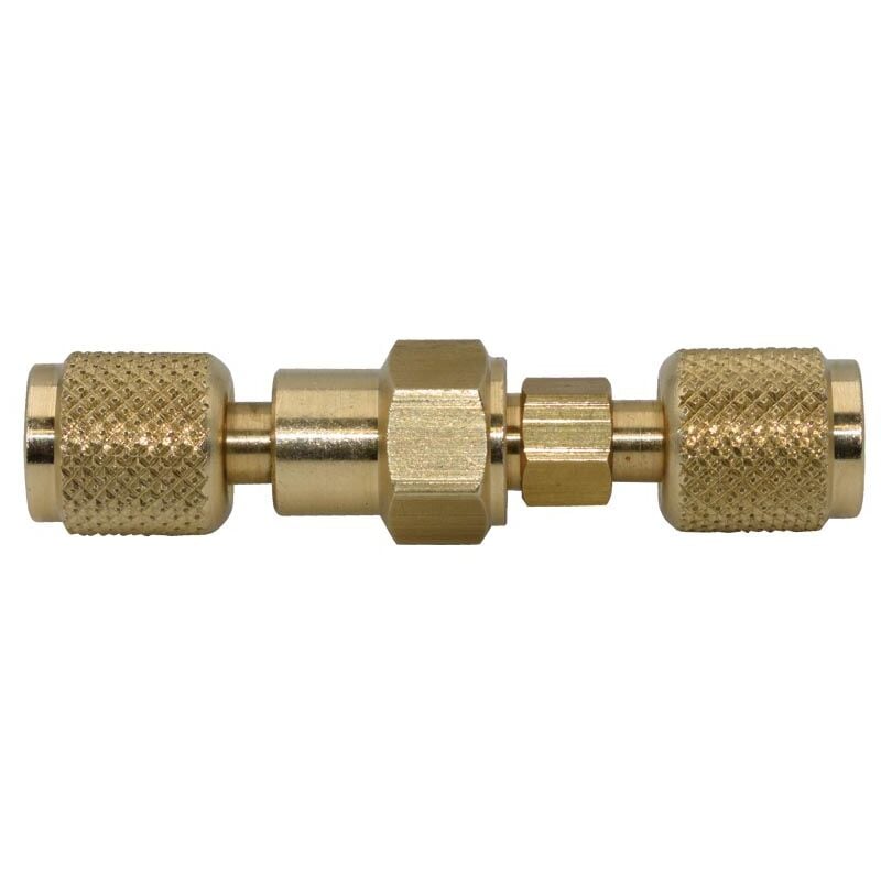 foto del prodotto raccordo girevole per pompa 1 4 sae f x 1 4 sae f idrhaus