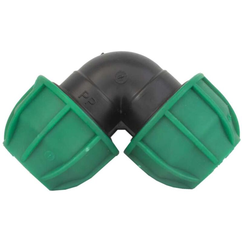 foto del prodotto raccordo gomito a compressione professionale diametro 20 mm pn10