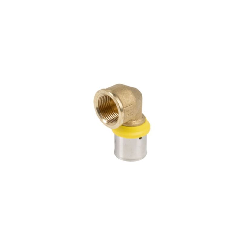 foto del prodotto raccordo gomito femmina 26 x 3 x 3 4 pexal gas a pressare vs0180635