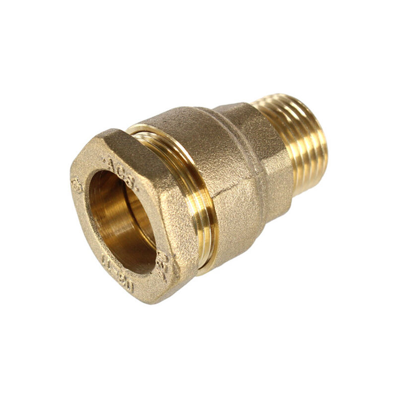 foto del prodotto raccordo in ottone a compressione 3 4 d25 ply
