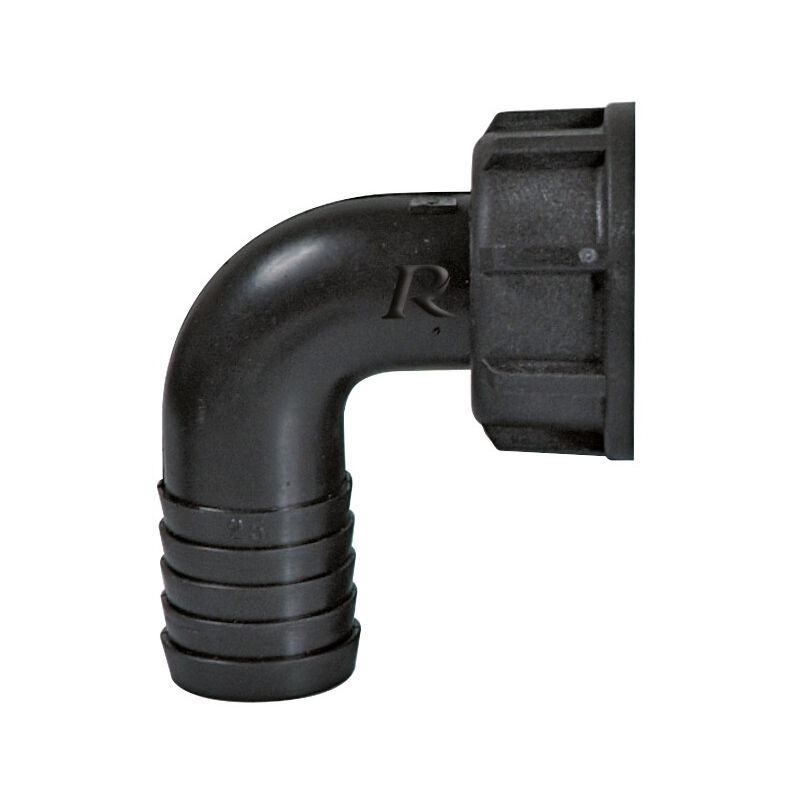 foto del prodotto raccordo in plastica curvo 1 25mm per tubi irrigazione giardino ribimex