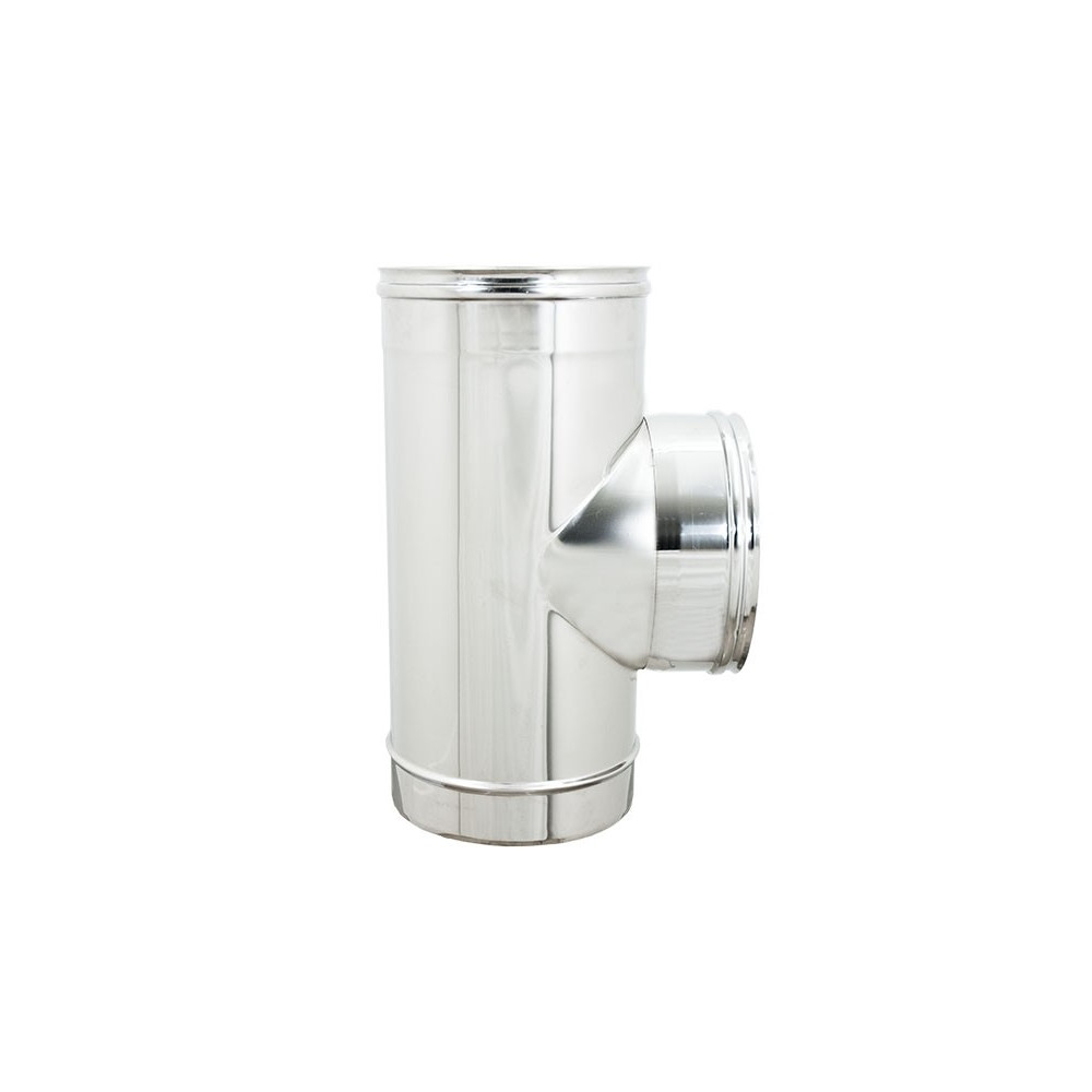 foto del prodotto raccordo inox a t braga mf da 120mm codino f aisi 304