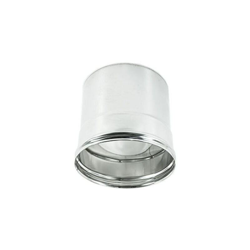 foto del prodotto raccordo inox f da 250mm per collegare tubo flessibile a tubo rigido