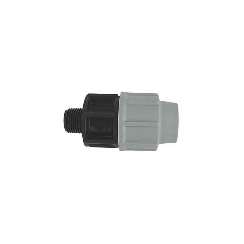 foto del prodotto raccordo maschio plasson per tubo polietilene 3 x 90