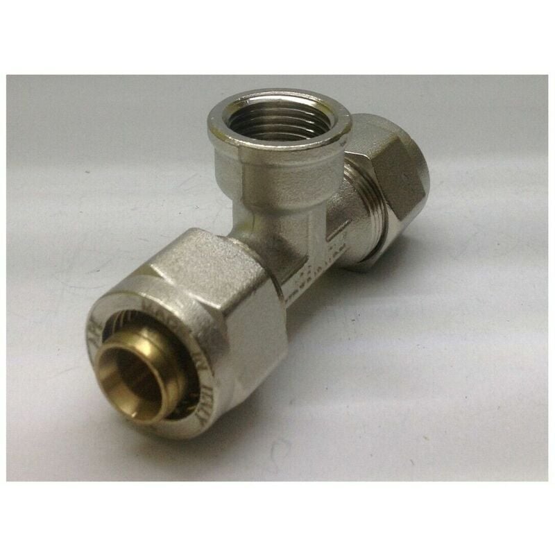 foto del prodotto raccordo multistrato tee t 20x3 4x20 femmina 20x3 4 3 4x20
