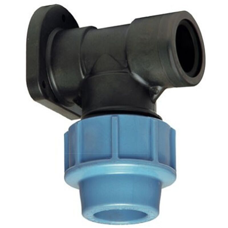 foto del prodotto raccordo murale a gomito plastica - 20 x 1/2