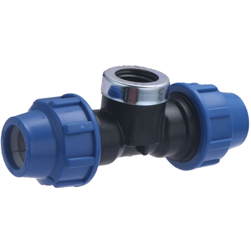 immagine 0 del prodotto raccordo pe in plastica a t 20 femmina al centro 15x21 noyon thiebault