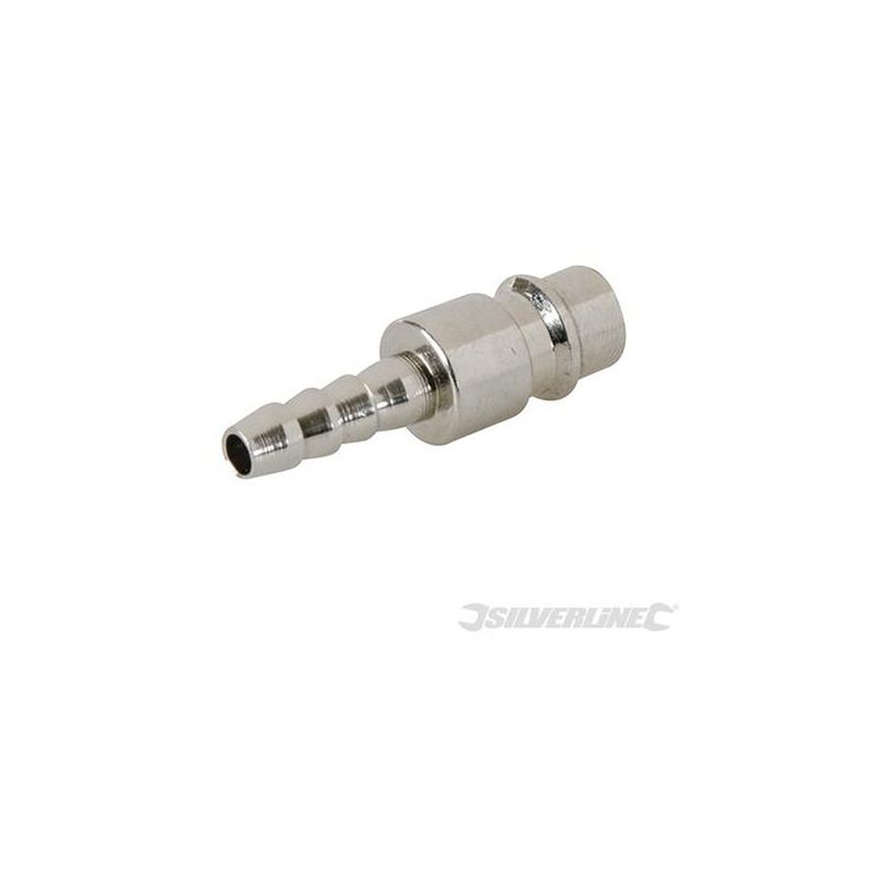 foto del prodotto raccordo per estremit tubo 8mm silverline 2 pezzi per compressore 40mm