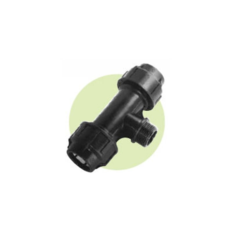 foto del prodotto raccordo per irrigazione tee filettato maschio da 20 mm 1 2 47220