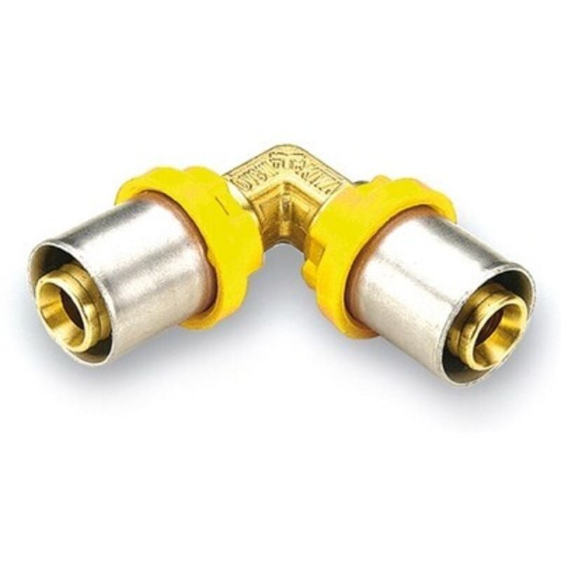 foto del prodotto raccordo per multistrato gas curvo doppio diam. 26