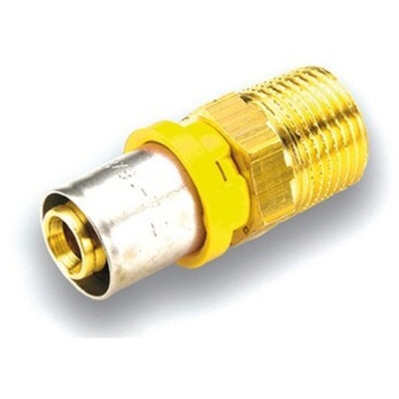 foto del prodotto raccordo per multistrato gas diritto maschio 26 x 1 2