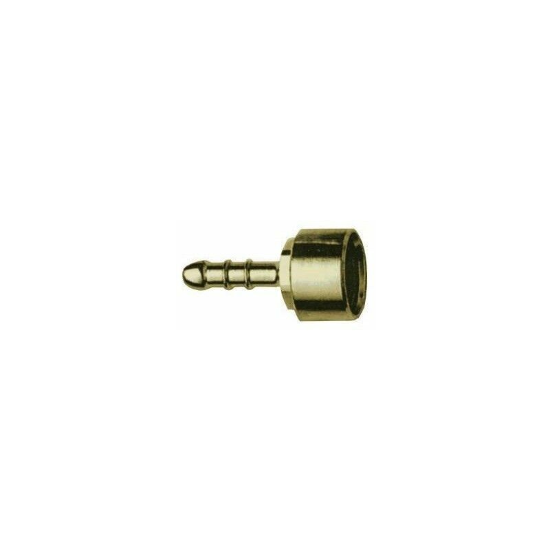 foto del prodotto raccordo portagomma di entrata per tubo bombola gas gpl da 1 2 x 10 mm femmina