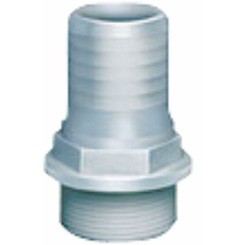 foto del prodotto raccordo portagomma dritto in nylon 50 filetto maschio