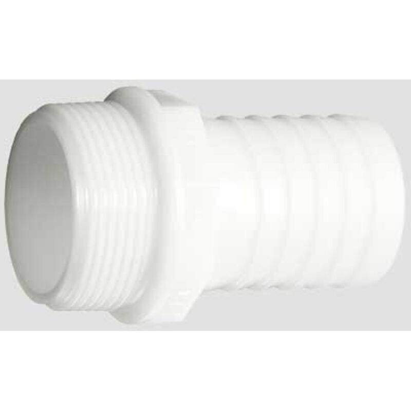 foto del prodotto raccordo portagomma maschio diritto con filettatura per tubi flessibili m. 1x20 - h.70 bucchi