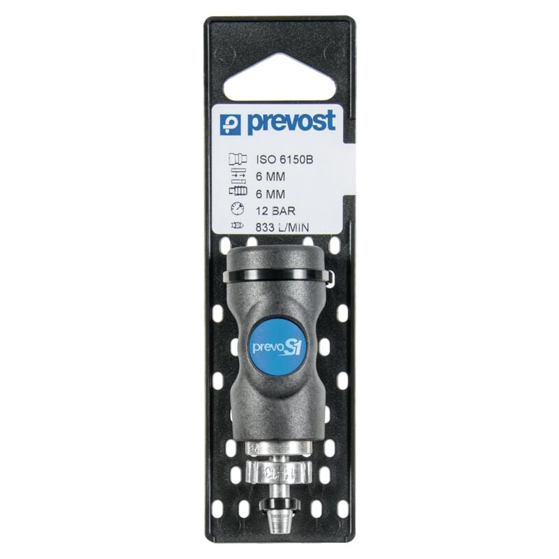 foto del prodotto raccordo prevost con collare ad ala 1517 - ø8 mm - isi 061808cp