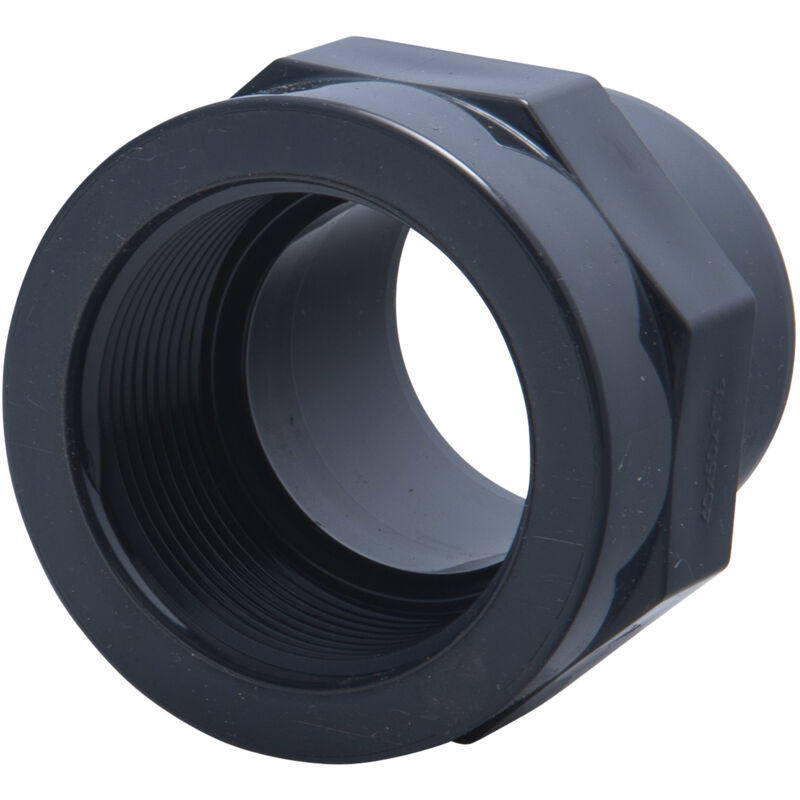 foto del prodotto raccordo pvc pressione filettato 40x49 m 50 mm