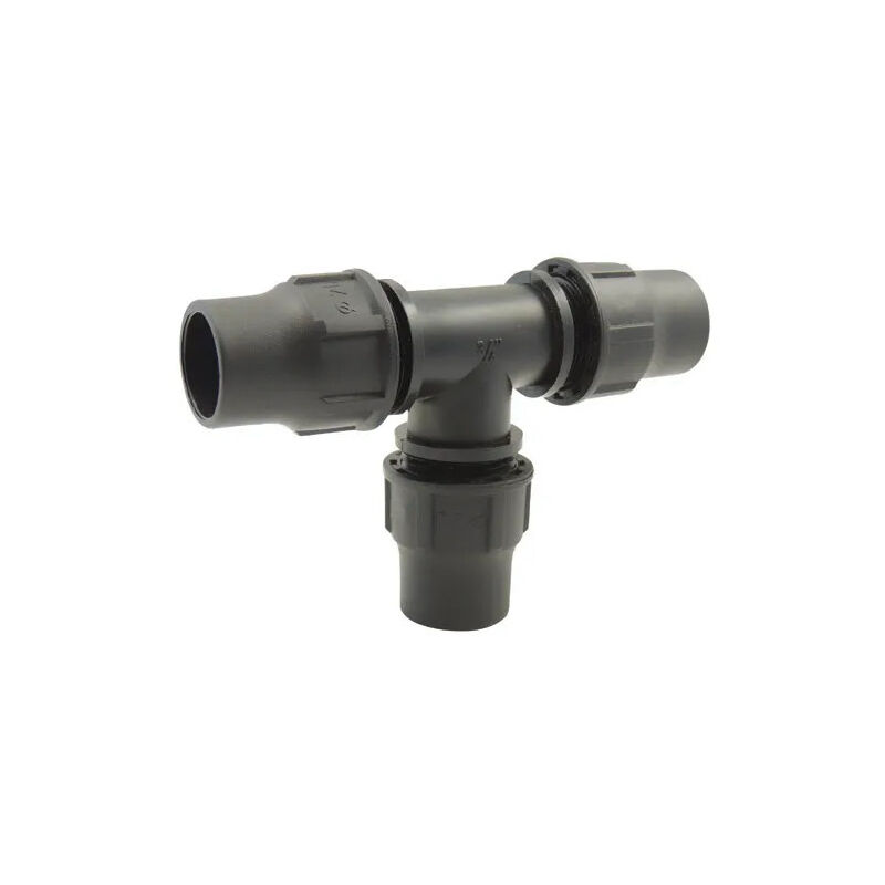 foto del prodotto raccordo rapido a t per tubo gocciolante da 16 mm