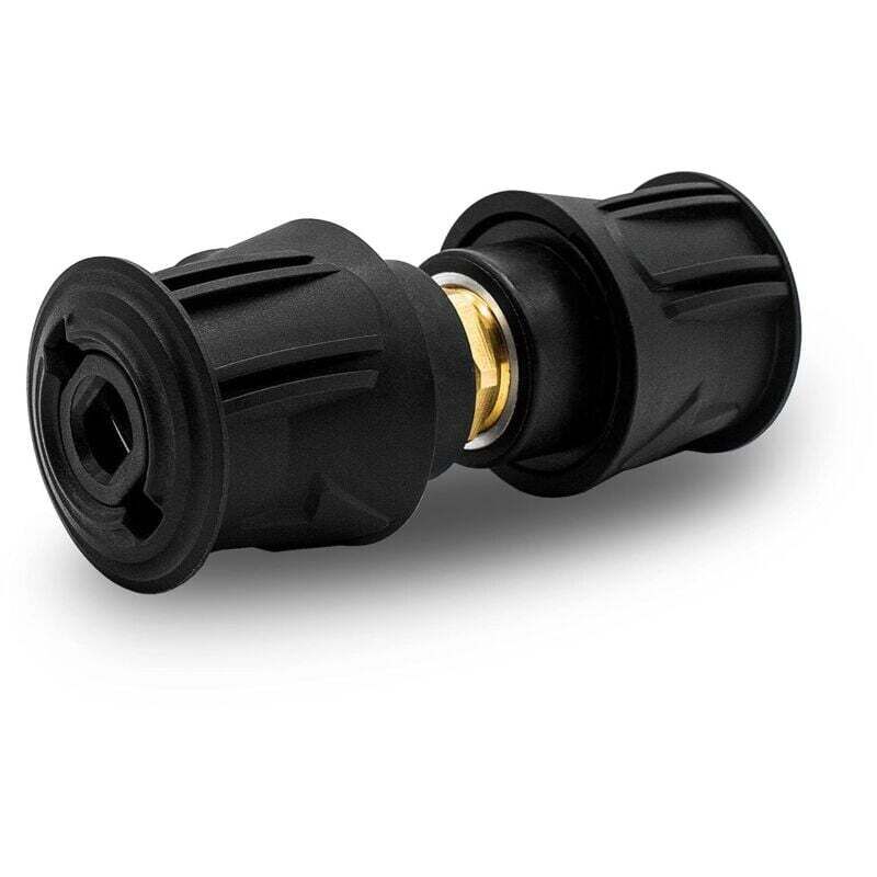 foto del prodotto raccordo rapido ad alta pressione per pistola e idropulitrice, adattatore connettore compatibile solo con tubo karcher m22 filettatura femmina 14 mm,