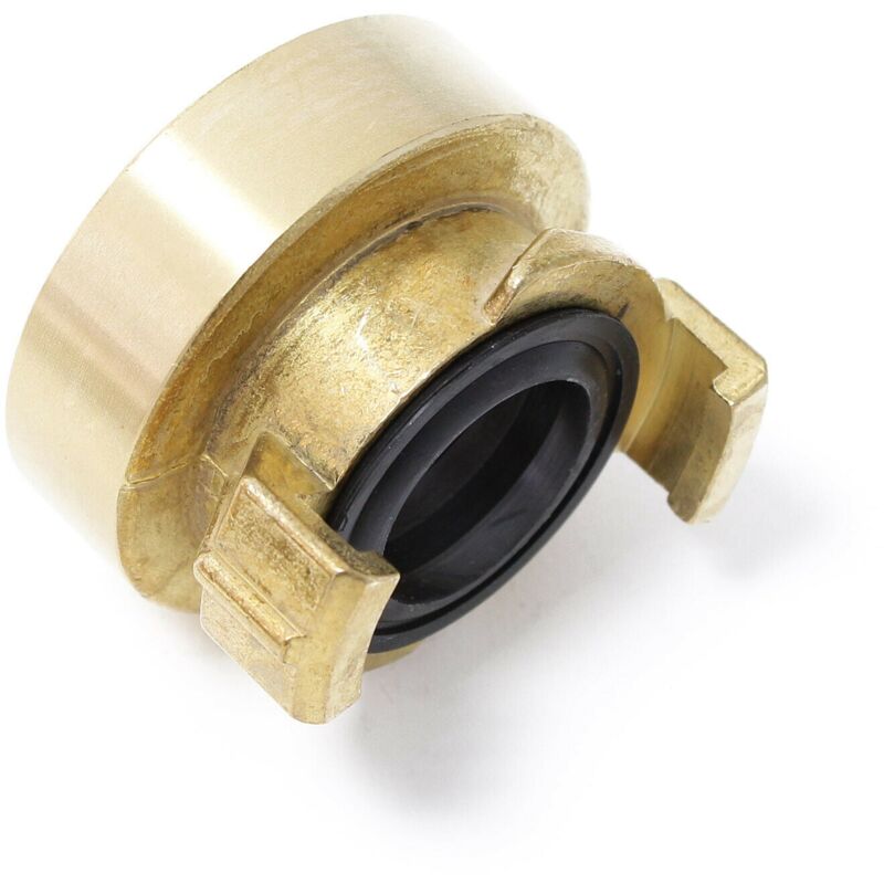 foto del prodotto raccordo rapido in ottone per tubo dell acqua dn38 1 1 2 filettatura femmina