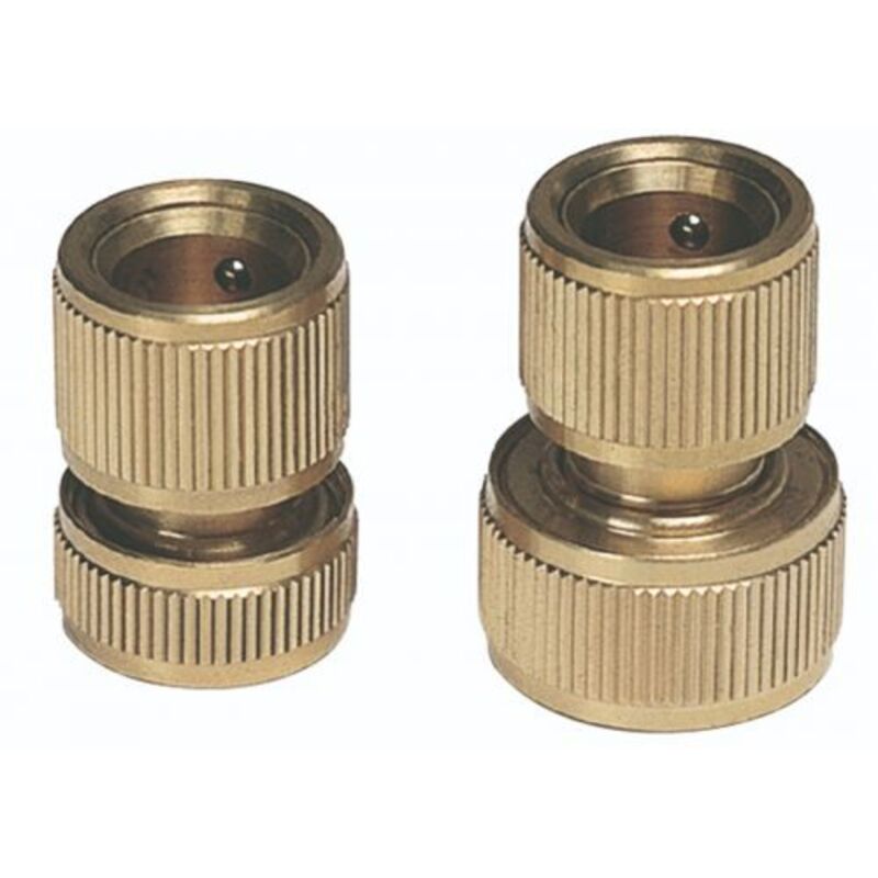 foto del prodotto raccordo rapido ottone papillon 5 8 cf. in blister