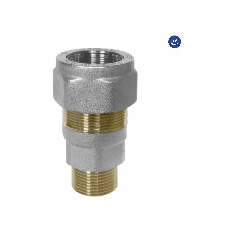 foto del prodotto raccordo rapido tubofix maschio per tubo in ferro in ottone cromato serie 3100 3 4 rinaldi e pettinaroli