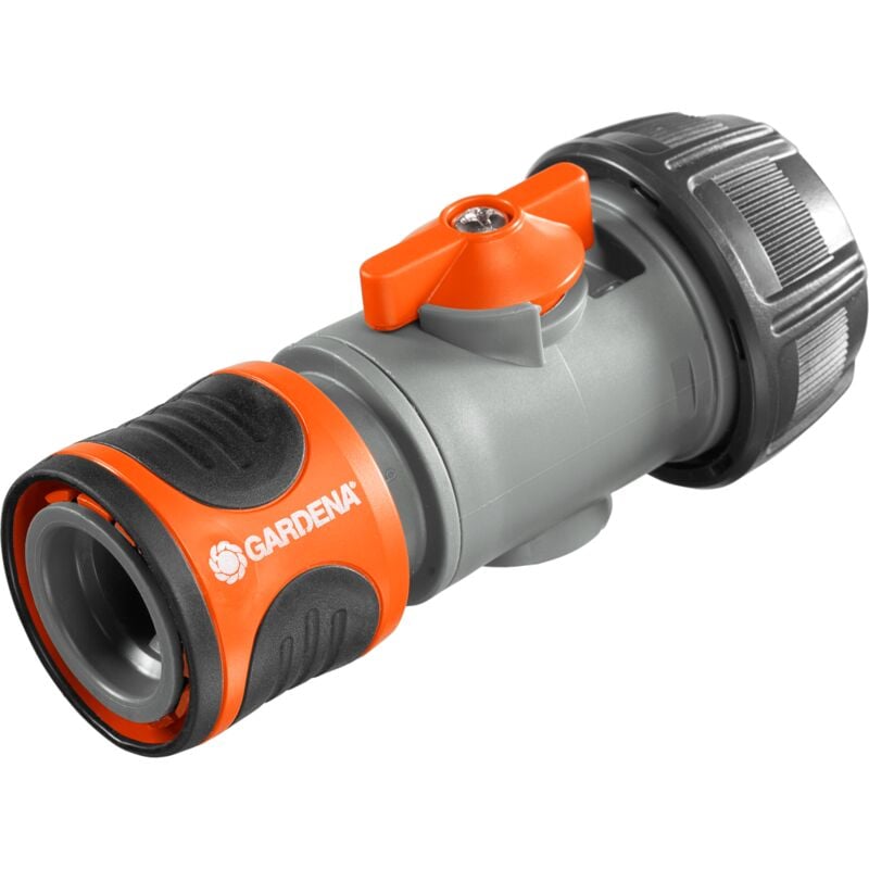 foto del prodotto raccordo regolatore acqua stop , per tubi da 19 mm 3 4 2943 20 gardena