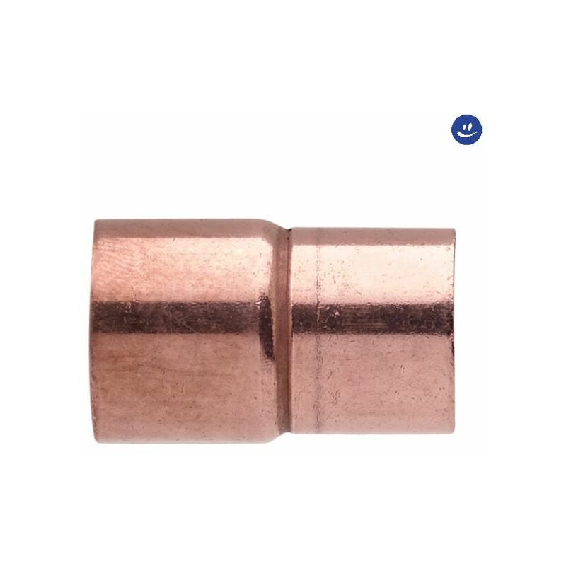 foto del prodotto raccordo ridotto rame a saldare maschio femmina serie 5000 28x22 frabo