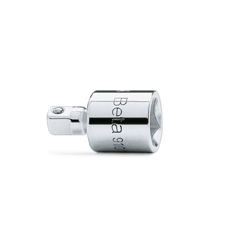 foto del prodotto raccordo riduzione beta 910 15 con attacco quadro femmina 3 8 e maschio 1 4 cromato
