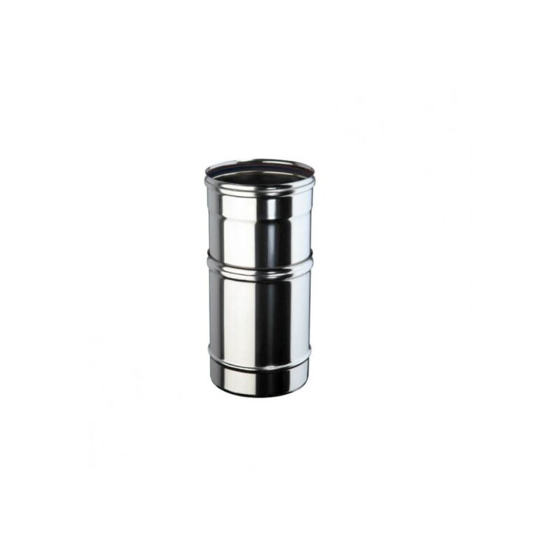 foto del prodotto raccordo telescopico in acciaio inox diametro 100 mm