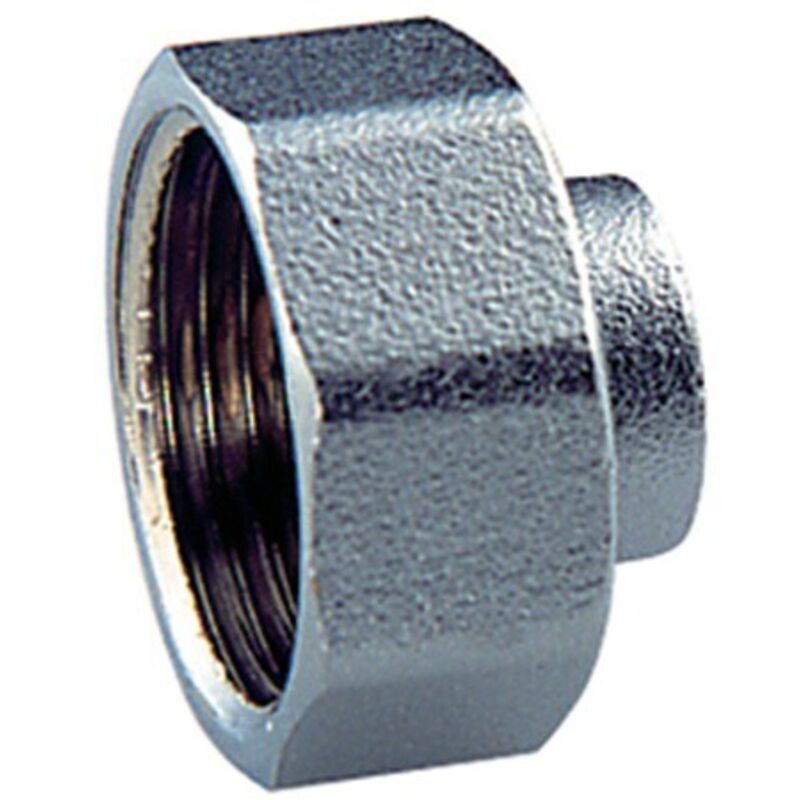 foto del prodotto raccordo terminale diritto cromato - 1 x 1 2